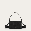 Gala Bag M, black lizard OUTLET